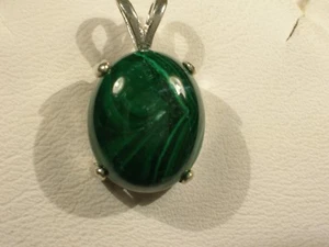 12x10mm Malachit Anhänger - Bild 1 von 1