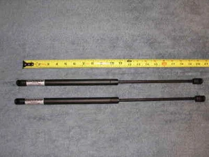 2ea HD 20" 90# RV Coach Van NP Gas Strut Spring Prop Lift Rod Arm 90lb 20in 8x18 - Picture 1 of 8