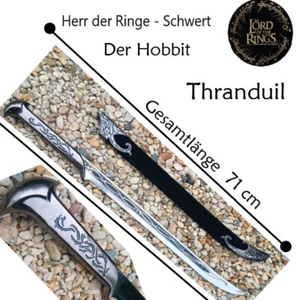 NEU Herr der Ringe Schwert Thranduil 71cm groß für Cosplay Sammler Fans Hobbit - Bild 1 von 16