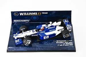 Minichamps 1/43 Williams-BMW F24 #6 Montoya 2° metà stagione 2002 IMBALLO ORIGINALE - Foto 1 di 2
