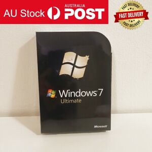 Windows 7 Ultimate 32 & 64 bit DVD with Product Key Sealed Box Packing