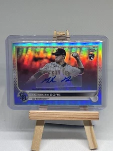 2022 Topps Chrome Update MacKenzie Gore Auto RC #AC-MG - Picture 1 of 2
