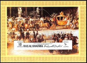 RAS AL KHAIMA Napoleon Michel N° M 95 B Napoléon et Marie louise aux tuileries** - Imagen 1 de 1
