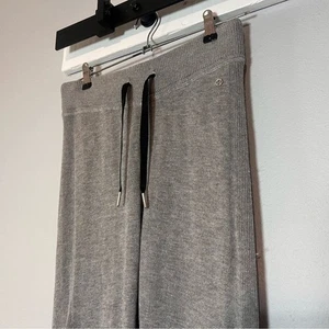 Lululemon Knit Leggings Sweater Gray Grey Stirrup Drawstring Waist No Size Tag - Picture 1 of 6