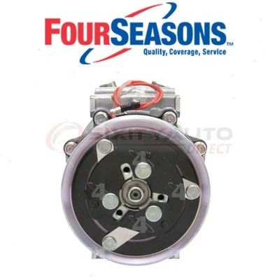 Four Seasons AC Compressor for 1988-1992 Ford E-250 Econoline - Heating Air ic - Image 1 of 4
