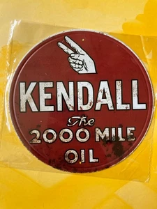 Kendall Motor Oil Metal Sign 8” - Picture 1 of 2