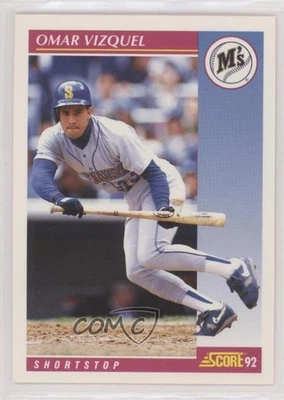 1992 Score Omar Vizquel #162 - Image 1 of 2