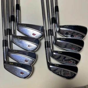 Mizuno MP-33 Iron Set 3-PW 8pcs Dynamic Gold S200 Stiff RH Japan Golf Club Good - Picture 1 of 5