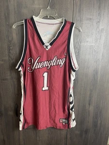 Maglia basket birra leggera Yuengling #1 adulto XL MARRONE - Foto 1 di 10