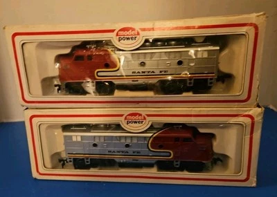 HO MODEL POWER Model Train Locomotive and Dummy 6730/6731 Untested - Image 1 of 4