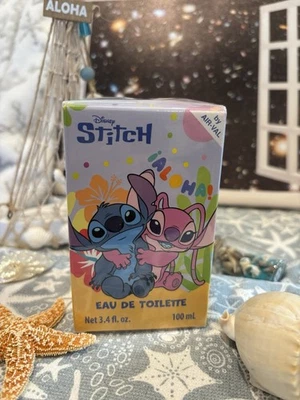“Disney” Stitch & Angel Eau De Toilette Spray 3.4oz/100ml Fragancia Unisex Foto 1 de 4