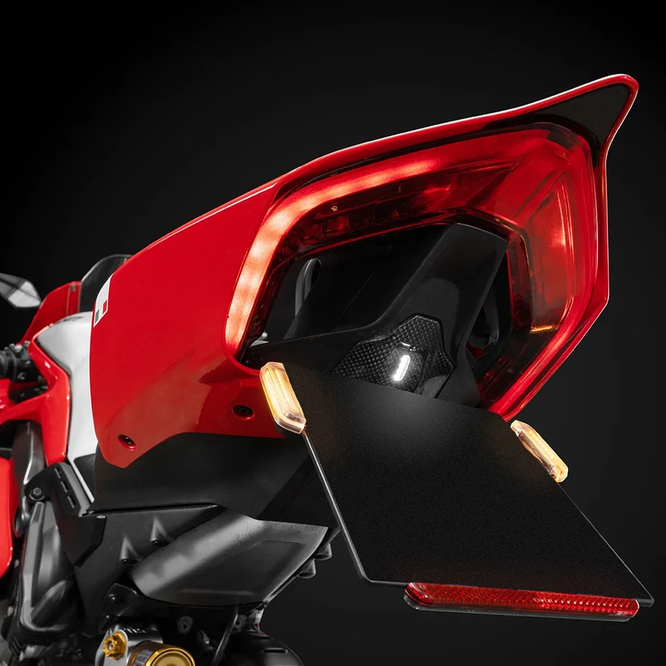 Soporte de placa ordenado cola carbono DB Race Ducati Panigale V2/V4 18-24 - coche mate... Foto 1 de 1