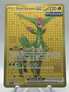 Iron Leaves ex 213/162 Sv05: Temporal Forces Holo Pokemon, NM - Picture 1 of 2