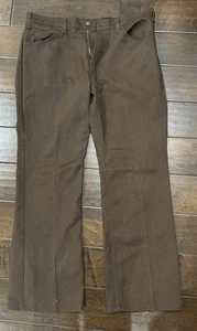 Vintage Levi’s STA-PREST 517 Pants W36 L29 Brown USA Made Bootcut 70s 80s - Picture 1 of 5