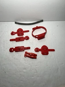 Vintage Rambo Black White Dragon + anderes Zubehör 1985 Schwert Messer Gürtel - Bild 1 von 3