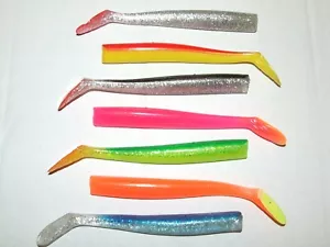 Paquetes corporales de anguila de arena FFT Pro Savage 14 cm cabeza de plantilla señuelo bacalao lubina barco pesca - Imagen 1 de 20