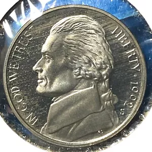 1992-S 5C Jefferson Nickel, PROOF (62541) - Picture 1 of 2