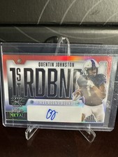 2023 Quentin Johnston Auto Leaf Metal RWB Prismatic 1st Rd Bound #FRB-QJ1 2/4