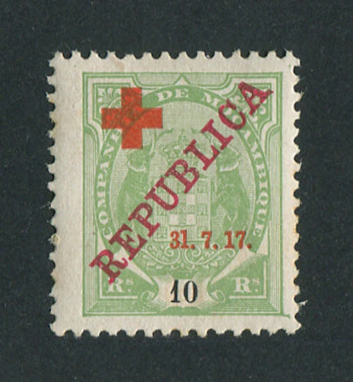 Mozambique Company (Portugal) Elephants #108B, VARIETY "1" of "31" BIGGER MH FVF - Image 1 of 1