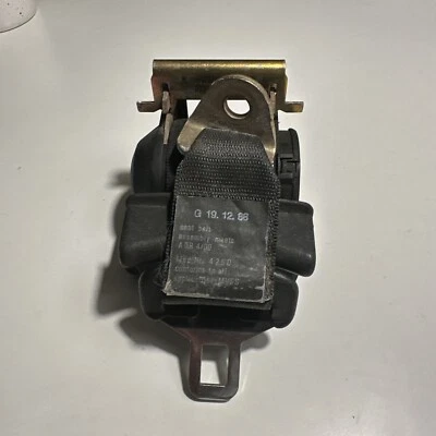 1984-1991 BMW E30 325i 318i Coupe Rear Seat Belt  - Image 1 of 4