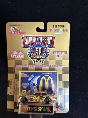 Racing Champions 50 aniversario Bill Elliott #94 Mac Tonight Nascar dorado Foto 1 de 2