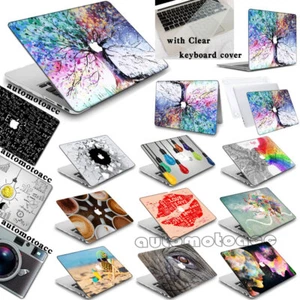 3D Creative Case For Macbook M2 M3 Air 15 13 Pro 16 14 11 12 inch+Keyboard Cover - Picture 1 of 27