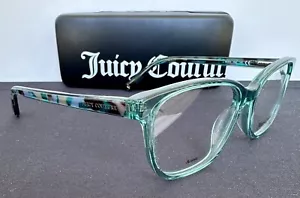 Monturas de gafas Juicy Couture y estuche Juicy NUEVO modelo JU 213 EN MUY BUENA CONDICIÓN azul verdoso - Imagen 1 de 14