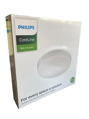Lampada a muro LED PHILIPS CoreLine WL130V LED12S/840 PSU WH - Immagine 1 di 4