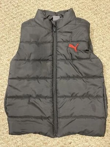 kids puma puffy vest XS 5/6 - Picture 1 of 5