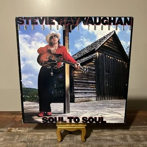 Stevie Ray Vaughan Soul To Soul Vinyl LP 1985 Pitman First Pressing EX🦄 - Picture 1 of 7