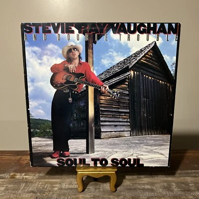 Stevie Ray Vaughan Soul To Soul Vinyl LP 1985 Pitman First Pressing EX🦄 - Image 1 of 4