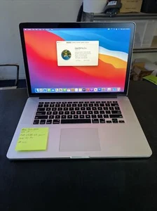 Apple MacBook Pro 15" 2014 2.5GHz Quad Core Intel i7 16GB 1600MHz DDR3 250GB SSD - Picture 1 of 9