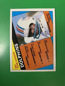 Topps Dolphins Team Leaders 1984 - Mark Duper TL #116 - Imagen 1 de 2