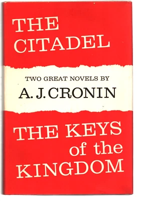 The Citadel and The Keys Of The Kingdom by A.J. Cronin 1941 Hardcover HC/DJ - Image 1 of 4