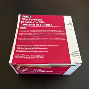 LOT 8 - MSA 815175 Low Profile P100 Filter Cartridges NOS 814922 - Picture 1 of 12