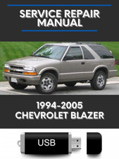 Chevrolet Blazer + S10 1994-2005 Factory Service Repair Manual USB