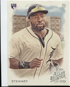 CHRISTIN STEWART RC 2019 Allen & Ginter  BASE SHORT PRINT - DETROIT TIGERS- #377 - Picture 1 of 1