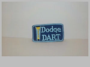 Vintage Dodge Dart Jacket / Hat Patch - NOS - 3 1/2" X 2" - Picture 1 of 1