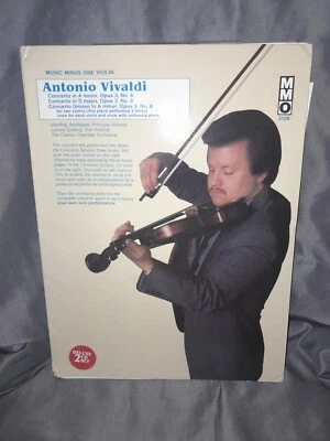 Aantonio Vivaldi Two Concerti  A Minor D Major Concerto Grosso 2 Cd Sheet Music - Image 1 of 4