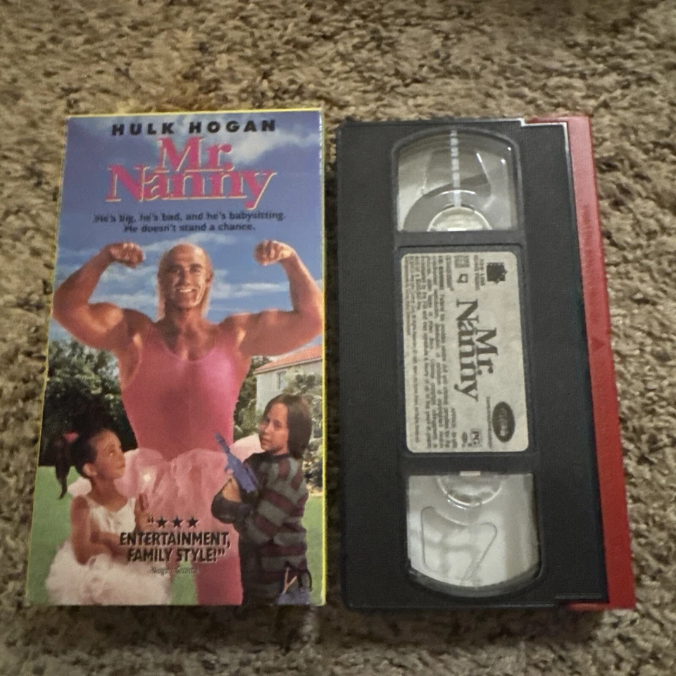 Mr. Nanny (VHS, 1993) Hulk Hogan, Sherman Hemsley - Image 1 of 1