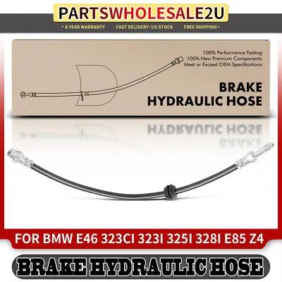 Manguera hidráulica de freno delantera izquierda o derecha nueva para BMW 323Ci 323i 325Ci 325i 328Ci Foto 1 de 4