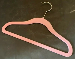 34 Appendiabiti in velluto largo 12" per bambini vestiti vestiti pantaloni camicie - Foto 1 di 2