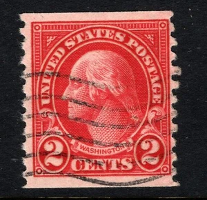 OPC 1923 US 2c Washington Coil Sc#599 Used VF 46975 - Picture 1 of 2
