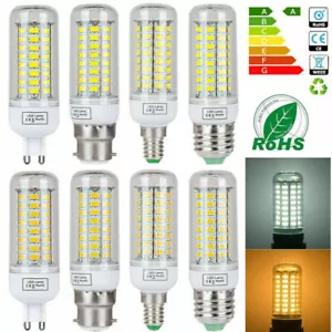 LED Corn Light Bulbs 110V 220V E12 E14 E27 G9 B22 7W 12W 15W 20W 25W 5730SMD SS - Picture 1 of 15