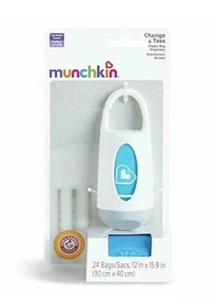 Munchkin Arm and Hammer Diaper Bag Dispenser, Blue Colors - Picture 1 of 5