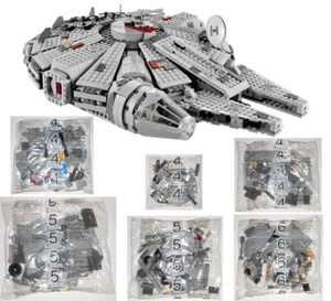 LEGO 7965 Millennium Falcon -- 6 SEALED BAGS (STEPS 4-6) Star Wars partial 2011 - Picture 1 of 15