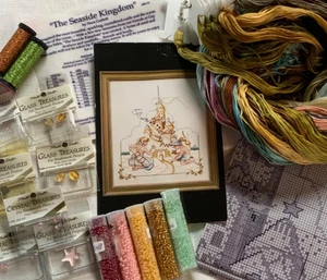 Mirabilia The Seaside Kingdom MD51 Cross Stitch Nora Corbett ~ Partial Kit - Picture 1 of 10