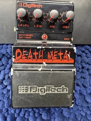 Digitech Death Metal Distortion Guitar Effect Pedal Good Condition - Image 1 of 4