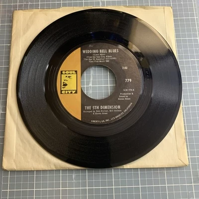 THE 5TH DIMENSION-WEDDING BELL BLUES-SOUL CITY - Image 1 of 2