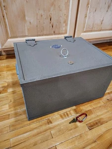 Hercules Meilink Built Keyed Fireproof Fire Safe Strong Box Toledo OH USA 12x16 - Picture 1 of 13